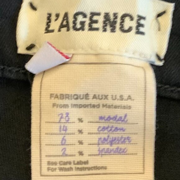 L’Agence Margot Coated Jeans Womens - Picture 4 of 4